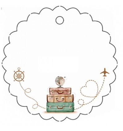 TAG03S01 Tag t.do d.4,5 IL VIAGGIO (conf. 240pz)