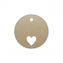 FFTAG0062 Tag t.do d.4,5 kraft cuore AVANA(conf.240pz)