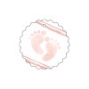 FFTAG0056 Tag t.do d.4,5 piedini ROSA (conf.240pz)