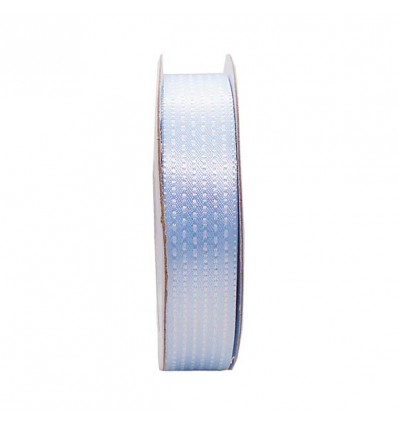 PUNTO20-C Rotolo raso puntinato mm 20x25yds CIELO (A05391)