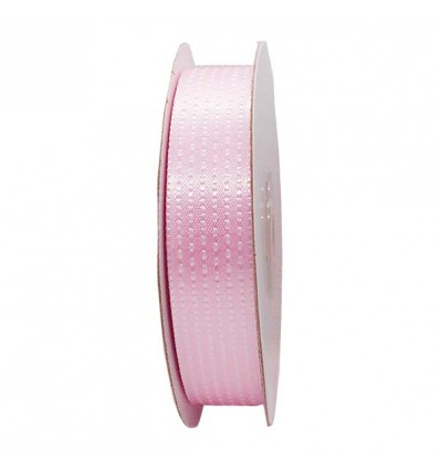 PUNTO20-R Rotolo raso puntinato mm 20x25yds ROSA (A05391)