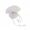 CK6250/LAMARG Tulle d.26 dpp velo c/tirante bordo ARGENTO