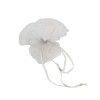 CK6250/LAMARG Tulle d.26 dpp velo c/tirante bordo ARGENTO