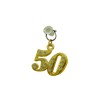 CK8537 Pendente cm2,5x2h 50' ORO c/strass
