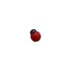 CZ01 Coccinella mini cm1,5 legno c/adesivo ROSSA