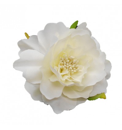 SC034-PN Fiore Ortenzia d.7 stoffa PANNA