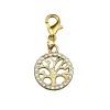 1067463 Pendente ALBERO d.1,7 brillantinato ORO