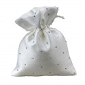 1439020 Sacchetto 10x12 strass PANNA