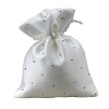 1439020 Sacchetto 10x12 strass PANNA
