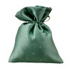 1439022 Sacchetto 10x12 strass VERDE