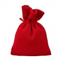1179225 Sacchetto 10x13 nido d'ape ROSSO