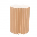 1436030 Colonna carta led med. d.40x40h BIANCA