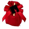 1067525 Sacchetto palla c/tocco e pergam. laurea ROSSO
