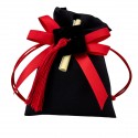 1067528 Sacchetto gde 10x13 c/tocco e pergam. laurea NERO