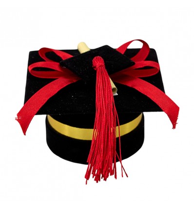1067534 Scatolina TOCCO c/tocco e pergam. laurea NERO