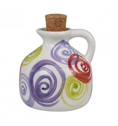 1428002 Oliera circle tonda bassa 8x9 ceramica