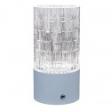 1442001 Lampada/vaso led cilindro d.9x18h BIANCO