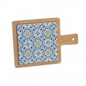 TB 1662 Tagliere bamboo+ceramica cm23,5x33