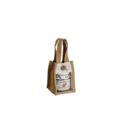 PB 917 Borsa juta 7,5x7,5x13h porta 1 vasetto