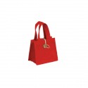 PB 915a Borsa juta 18,5x12x17,5h ROSSO