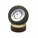 TB 18168 Globo led SATURNO gde d.8 vetro+base legno c/scat.