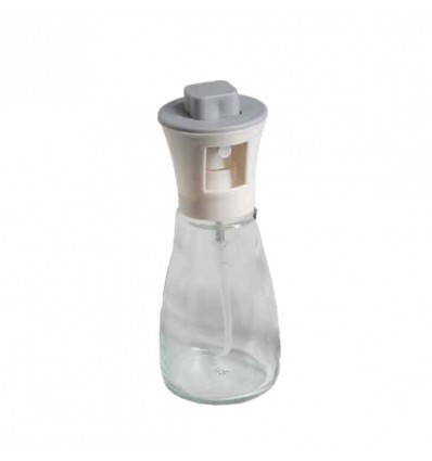 TB 1831 Oliera bomb. in vetro d.6x15,6h con spruzzino
