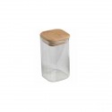 TB 1834 Barattolo vetro 6x6x12 tappo legno