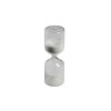 TB 1819a Clessidra modern d.3,6x11h sabbia BIANCA