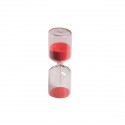 TB 1819b Clessidra modern d.3,6x11h sabbia ROSSA