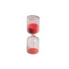 TB 1819b Clessidra modern d.3,6x11h sabbia ROSSA