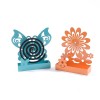 94356 Portazampirone met.18x5x18h FIORE/FARFALLA 2mod/ 2col